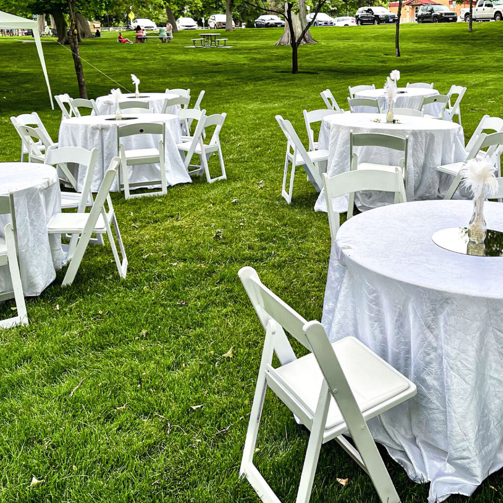Wedding Rentals Table & Chair Rentals Queen Events Utah
